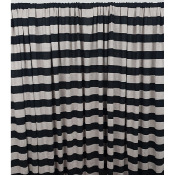Tissu Maille Jersey Viscose / Laine Rayée
