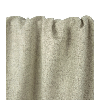 Tissu Lainage 100 % Laine Beige Clair Chiné