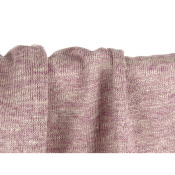 Tissu Maille Jersey Lin Parme Chiné Lurex