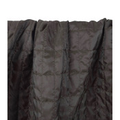 Tissu Matelassé " Doudoune " Légère Chocolat