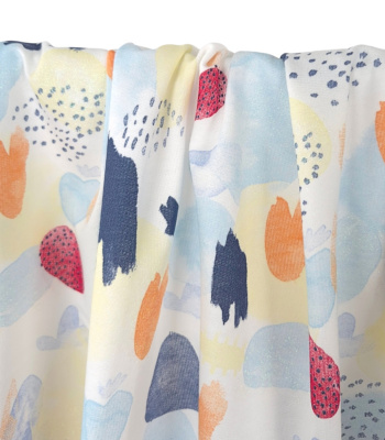Tissu Molleton Léger 100 % Coton ARTY Abstract Glitter 
