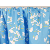Tissu Popeline 100 % Coton BIO Magnolia Blooms
