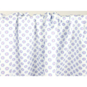 Tissu Satin de Coton Fleurs Emblème