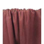Tissu Velours Côtelé 100 % Coton Bois de Rose