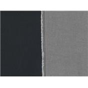 Tissu Chambray Tencel Imprimé Noir