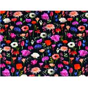 Tissu Jersey VENISE Champs de Fleurs