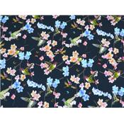 Tissu Jersey VENISE Colibris