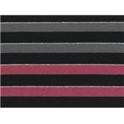 Tissu Jersey Coton / Modal Rayé / Lurex