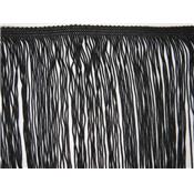 Ruban Galon Frange 220 mm Noir