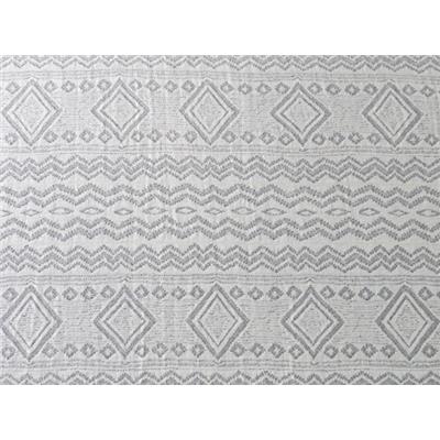 Tissu Jersey Ajourée Motif Ethnique