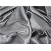 Tissu Jersey Polyester / Elasthanne Noir Imprimé Foil Noir