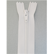 Zip Blanche 15 cm