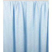 Tissu Maille Jersey 100 % Lin Bleu Ciel