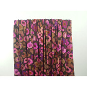 Tissu Maille Jersey Viscose / Elasthanne Fleurs Abstraites