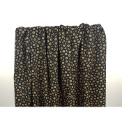 Tissu Popeline Bouton Floral