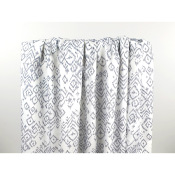 Tissu Satin de Coton Stretch IKAT