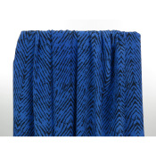 Coupon Crepe de Chine 100 % Soie TIGRE 80 cm x 135 cm