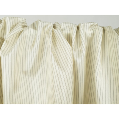 Tissu Doublure Taffetas Acétate / Viscose Rayé Ecru / Gris