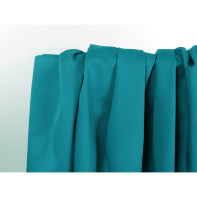 Coupon Sergé Stretch Bleu Lagon 50 cm x 150 cm