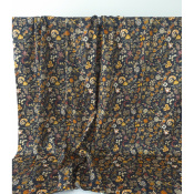 Tissu Satin de Coton Boho Graphics