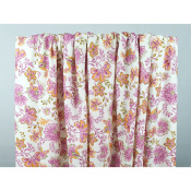 Tissu Toile Lin / Coton Mughal Blooms