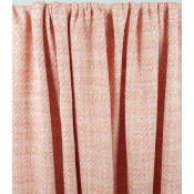 Coupon Tweed Ecru / Rose Orange Lurex Orange 60 cm x 150 cm