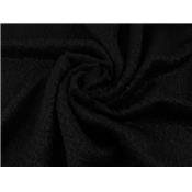 Tissu Lainage Mohair / Laine Noir