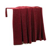 Tissu Maille Scuba Crepe Lurex Bordeaux