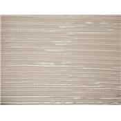 Tissu Satin Plissé Champagne Imprimé Foil Argent