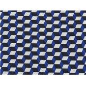 Tissu Crepe Polyester Imprimé Graphique