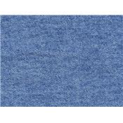Tissu Flanelle Bicolore Bleu / Blanc