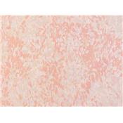 Tissu Jacquard Rose Pale / Corail