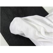 Tissu Jersey Micromodal Blanc