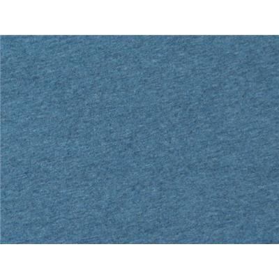 Tissu Jersey Viscose / Polyester Bleu Jeans Chiné