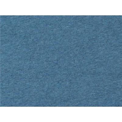 Tissu Jersey Viscose / Polyester Bleu Jeans Chiné