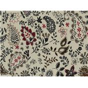 Tissu Jersey Viscose / Elasthanne Imprimé Cachemire et Fleurs