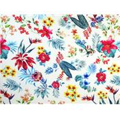 Tissu Crepe Poly / Viscose Tropical