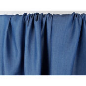 Tissu Chambray 100 % Lyocell Bleu