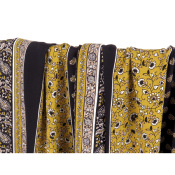 Coupon Crepe Viscose Ethnique Patchwork 100 cm x 140 cm