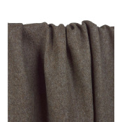 Tissu Lainage 100 % Laine Brun Chiné