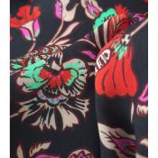 Tissu Voile de Viscose Ecovero Boho Flowers