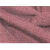 Tissu Jersey Coton / Polyester Bordeaux Chiné