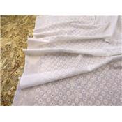 Tissu Broderie Anglaise Paquerettes