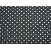 Tissu Jersey Viscose / Polyester Imprimé Pois