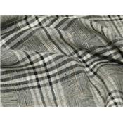 Tissu Lin / Viscose Prince de Galles Lurex