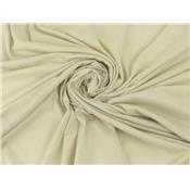 Coupon Maille Jersey Léger Beige Lurex 50 cm x 135 cm
