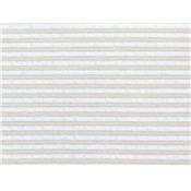Tissu Maille Ajouré Gratté Rayé / Lurex