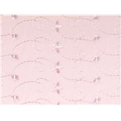 Tissu Broderie Anglaise Rose