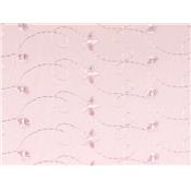 Tissu Broderie Anglaise Rose