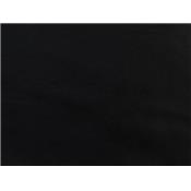 Tissu Double Face Simili Cuir / Suédine Noir